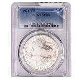 1921-S Morgan Silver Dollar PCGS MS62