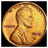1913 Lincoln Wheat Cent CLOSELY UNCIRCULATED