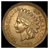 1859 Copper-Nickel Indian Head Cent UNCIRCULATED