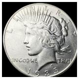 1935-S Silver Peace Dollar CLOSELY UNCIRCULATED