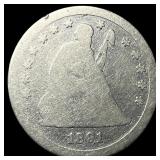 1841 Seated Liberty Dime NICELY CIRCULATED
