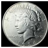 1934-D Silver Peace Dollar HIGH GRADE
