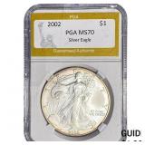2002 Silver Eagle PGA MS70