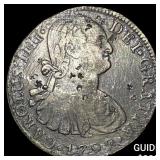 Colonial Spain Silver 8 Reales Chopmarks NEARLY U