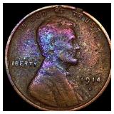 1914-D Lincoln Wheat Cent NICELY CIRCULATED