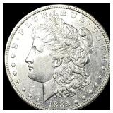 1885 Silver Morgan Dollar CLOSELY UNCIRCULATED