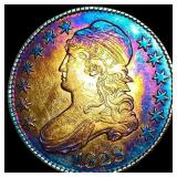 1828 Capped Bust Half Dollar CLOSELY UNCIRCULATED