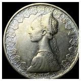 1993-R Italy .2953oz Silver 500 Lire CLOSELY UNCIR