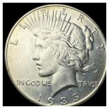 1935-S Silver Peace Dollar UNCIRCULATED