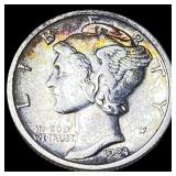 1924-S Silver Mercury Dime CLOSELY UNCIRCULATED