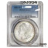 1881-O Morgan Silver Dollar PCGS MS63