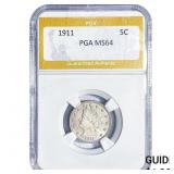 1911 Liberty Victory Nickel PGA MS64