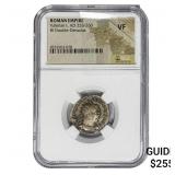 Roman Valerian I, AD 253-260 BI Dbl-Denarius NGC