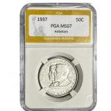 1937 Antietam Half Dollar PGA MS67