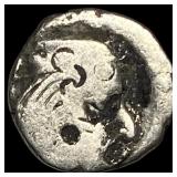 india Western Satraps Bhartrdaman Silver Drachm N