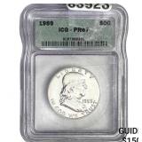 1959 Franklin Half Dollar ICG PR67
