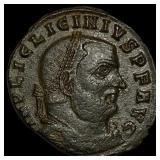 Roman Empire Licinius I 284-305 Bi Nummus UNCIRCU