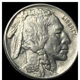 1936-S Buffalo Nickel CHOICE BU