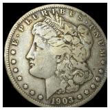 1903 Morgan Silver Dollar LIGHTLY CIRCULATED