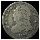 1833 Capped Bust Dime NICELY CIRCULATED