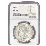 1903 Morgan Silver Dollar NGC MS64