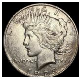 1923 Silver Peace Dollar CLOSELY UNCIRCULATED