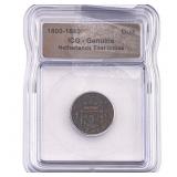1800-1840 Netherlands East Indies Bronze Duit ICG