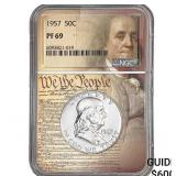 1957 Franklin Half Dollar NGC PF69