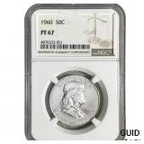 1960 Franklin Half Dollar NGC PF67
