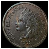 1878 Indian Head Cent NEARLY UNCIRCULATED