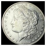 1892 Morgan Silver Dollar CLOSELY UNCIRCULATED