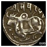 700-1000 AD India Rajput Silver Jital NEARLY UNCIR