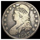 1827 Capped Bust Half Dollar NICELY CIRCULATED