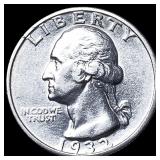 1932-S Silver Washington Quarter CLOSELY UNCIRCULA