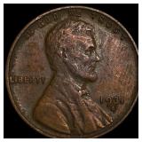 1931-S Lincoln Wheat Cent NEARLY UNCIRCULATED