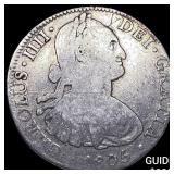 1805 Mexico Silver 8 Reales NEARLY UNCIRCULATED