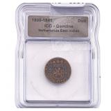 1800-1840 Netherlands East Indies Bronze Duit ICG