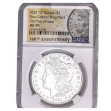 2021-'O' Privy Morgan Silver Dollar NGC MS70