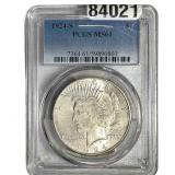 1924-S Silver Peace Dollar PCGS MS61