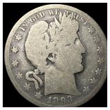 1893-O Silver Half Dollar NICELY CIRCULATED