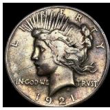 1921 Silver Peace Dollar LIGHTLY CIRCULATED