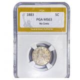 1883 Liberty Victory Nickel PGA MS63 No Cents