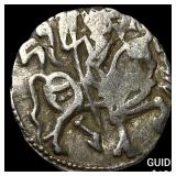 700-1000 AD India Rajput Silver Jital NEARLY UNCIR