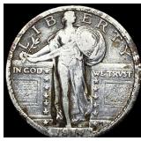 1917-S Type 1 Standing Liberty Quarter LIGHTLY CIR