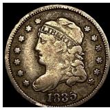 1835 Capped Bust Silver Half Dime LIGHTLY CIRCULAT