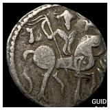 700-1000 AD India Rajput Silver Jital NEARLY UNCIR