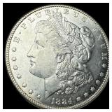 1884-S Silver Morgan Dollar UNCIRCULATED