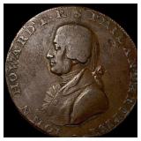 1794 UK Portsmouth Half Penny UNCIRCULATED