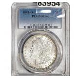 1881-O Morgan Silver Dollar PCGS MS63