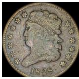 1828 Classic Head Half Cent NICELY CIRCULATED